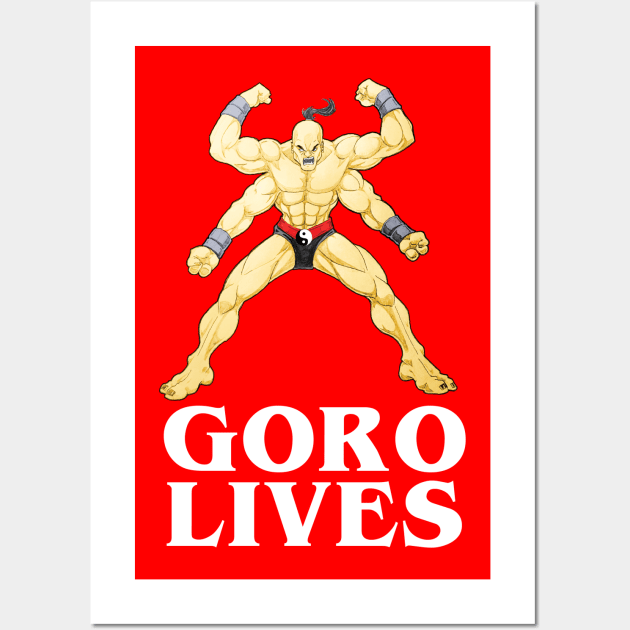 Goro Lives Wall Art by CoolDojoBro